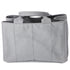 PRADA Canapa Tote Bag B1877B Gray White Denim